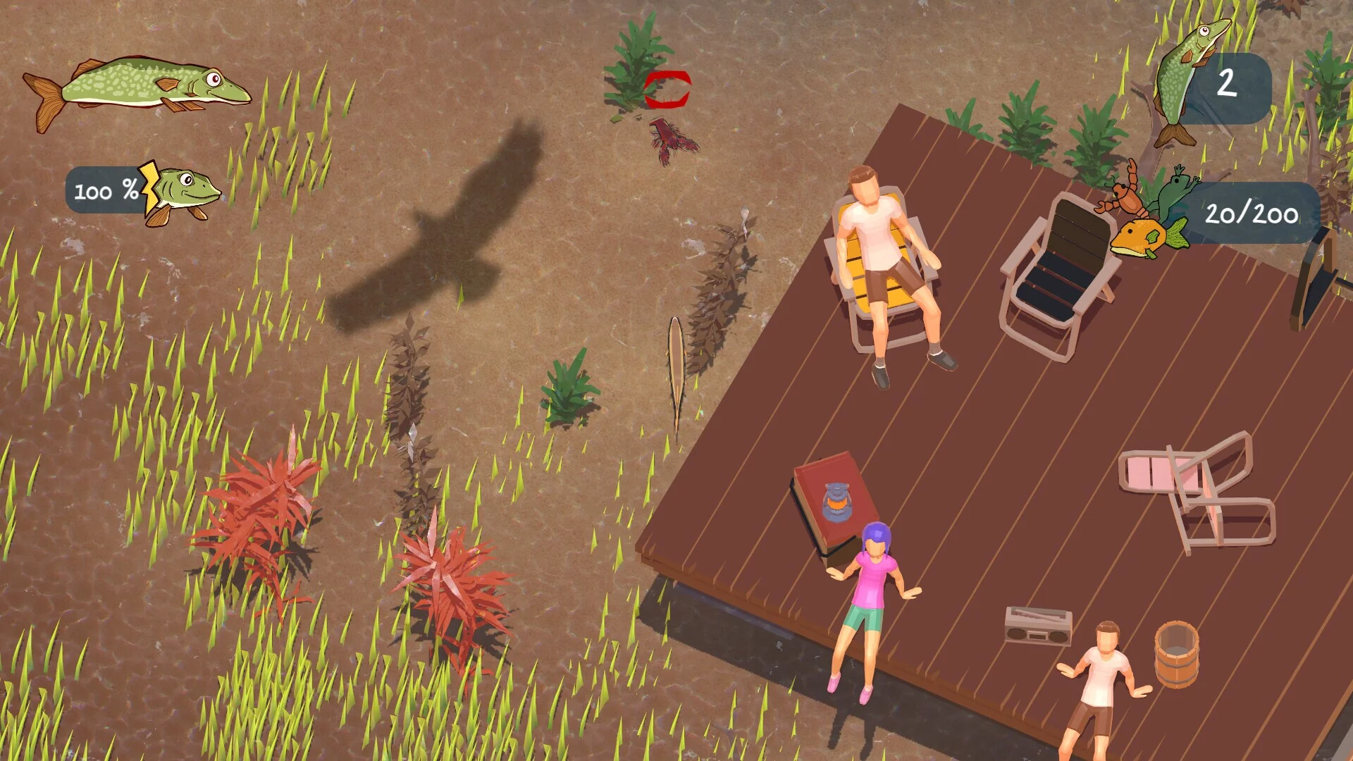 Изображение игры: Fish Simulator: Agonik Lake