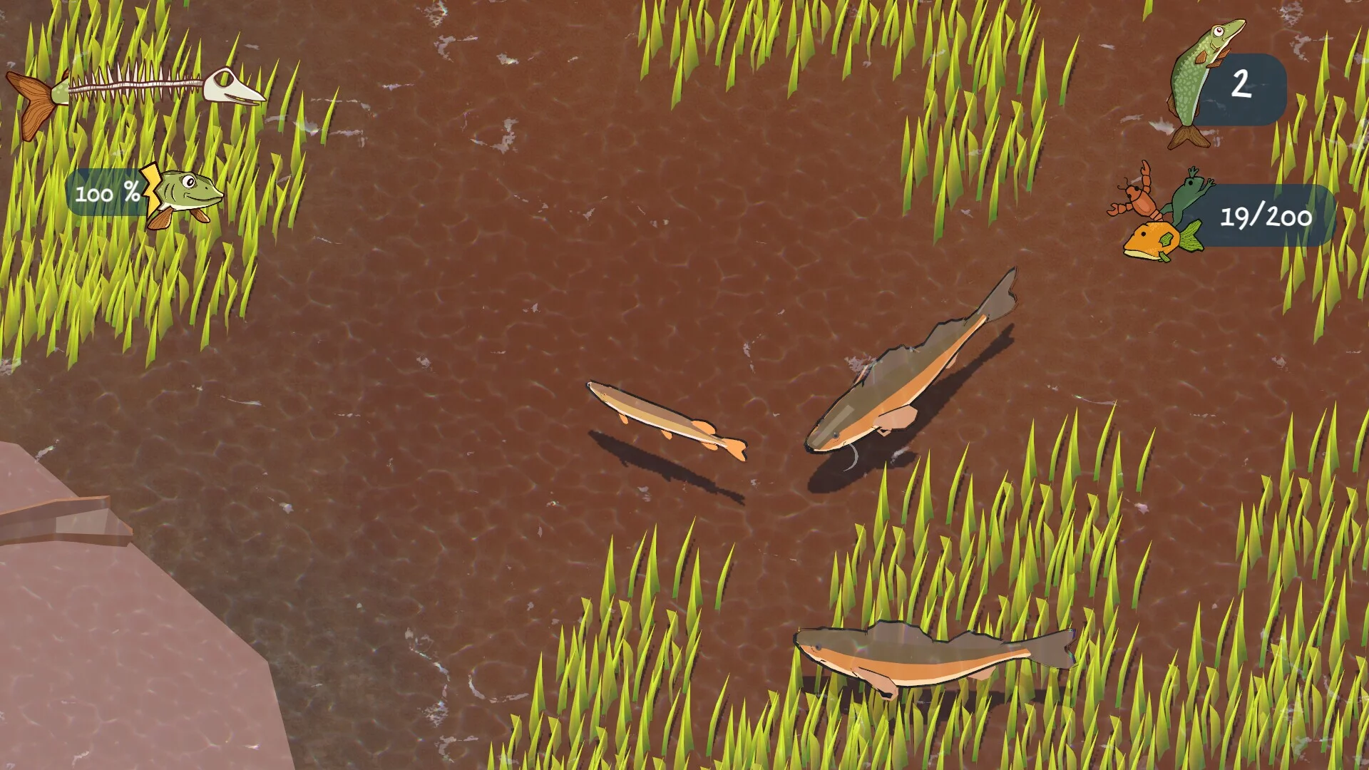Изображение игры: Fish Simulator: Agonik Lake