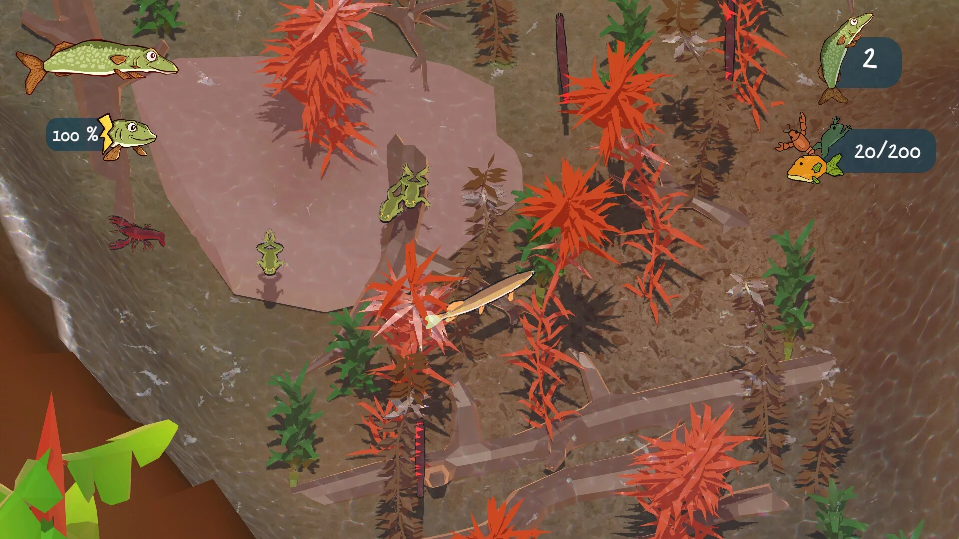 Изображение игры: Fish Simulator: Agonik Lake