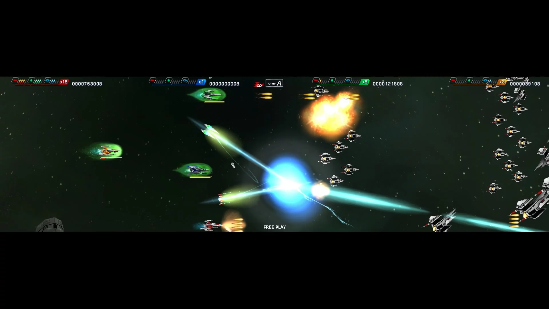 Изображение игры: Dariusburst: Chronicle Saviours