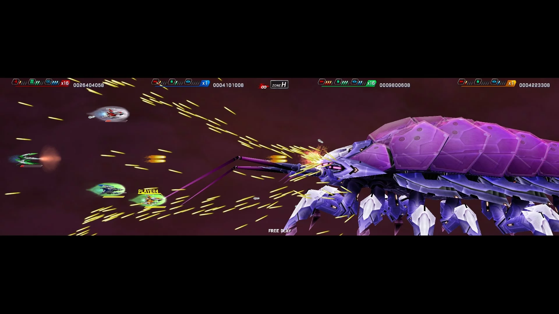 Изображение игры: Dariusburst: Chronicle Saviours