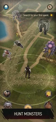 Изображение игры: The Witcher: Monster Slayer