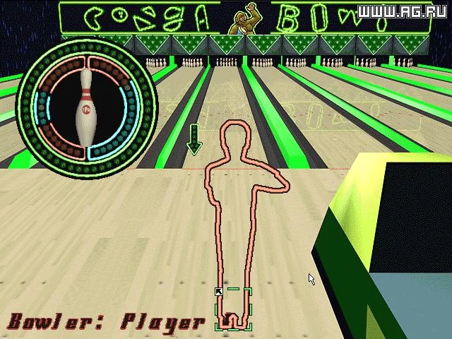 Изображение игры: Ten Pin Alley