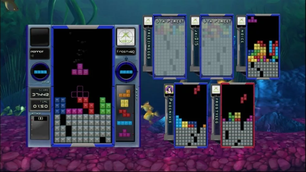 Изображение игры: Tetris Splash