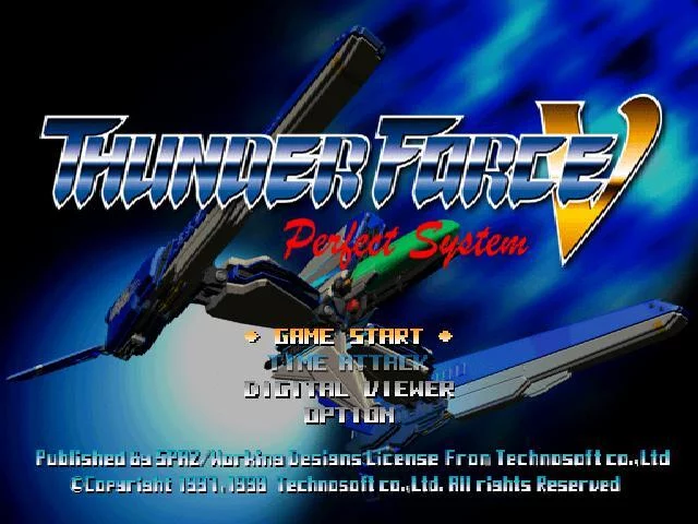 Изображение игры: Thunder Force V: Perfect System