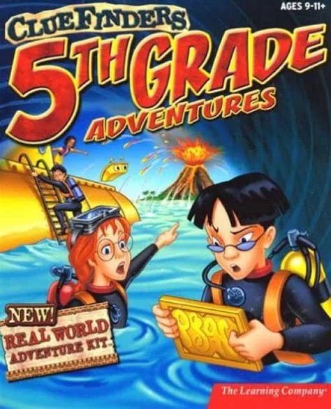Изображение игры: The ClueFinders 5th Grade Adventures: Secret of the Living Volcano