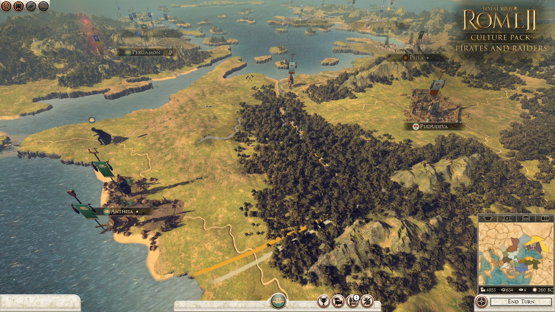 Изображение игры: Total War: Rome II - Pirates and Raiders