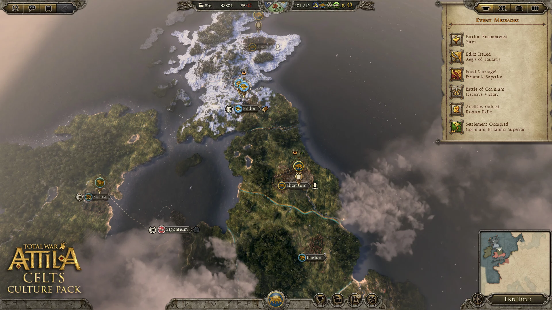 Изображение игры: Total War: ATTILA - Celts Culture Pack