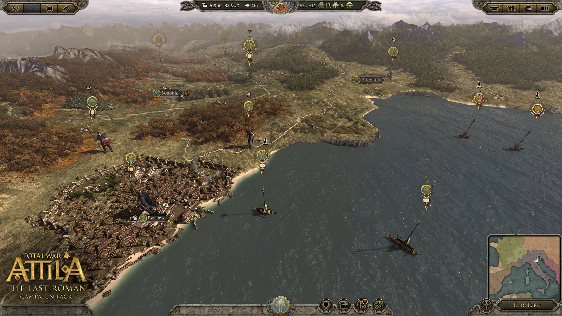 Изображение игры: Total War: ATTILA - The Last Roman Campaign Pack