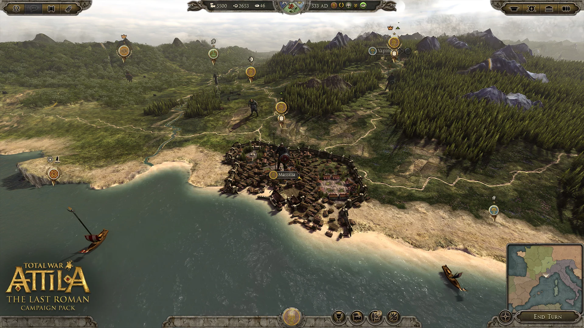 Изображение игры: Total War: ATTILA - The Last Roman Campaign Pack