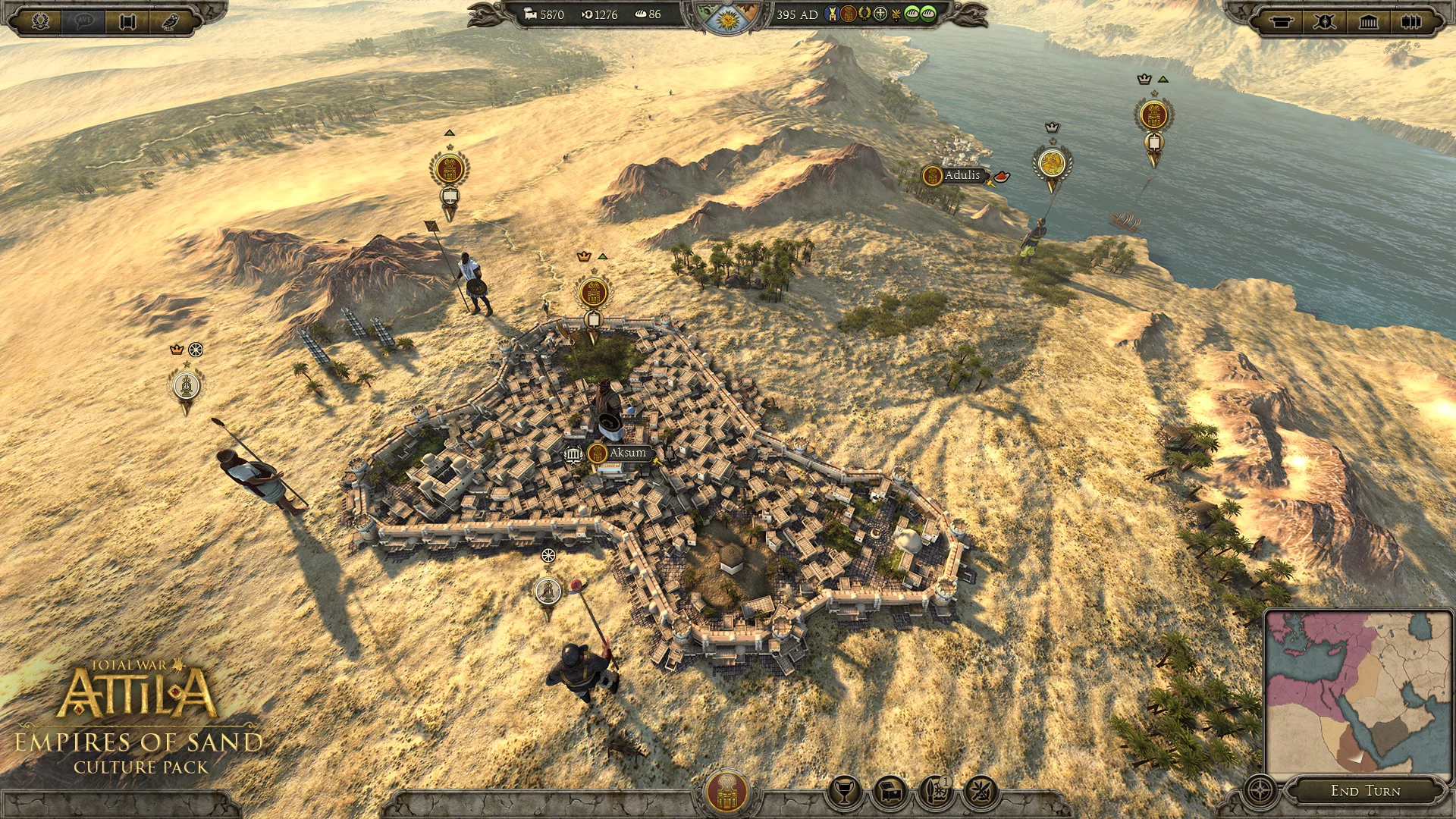 Изображение игры: Total War: ATTILA - Empires of Sand Culture Pack