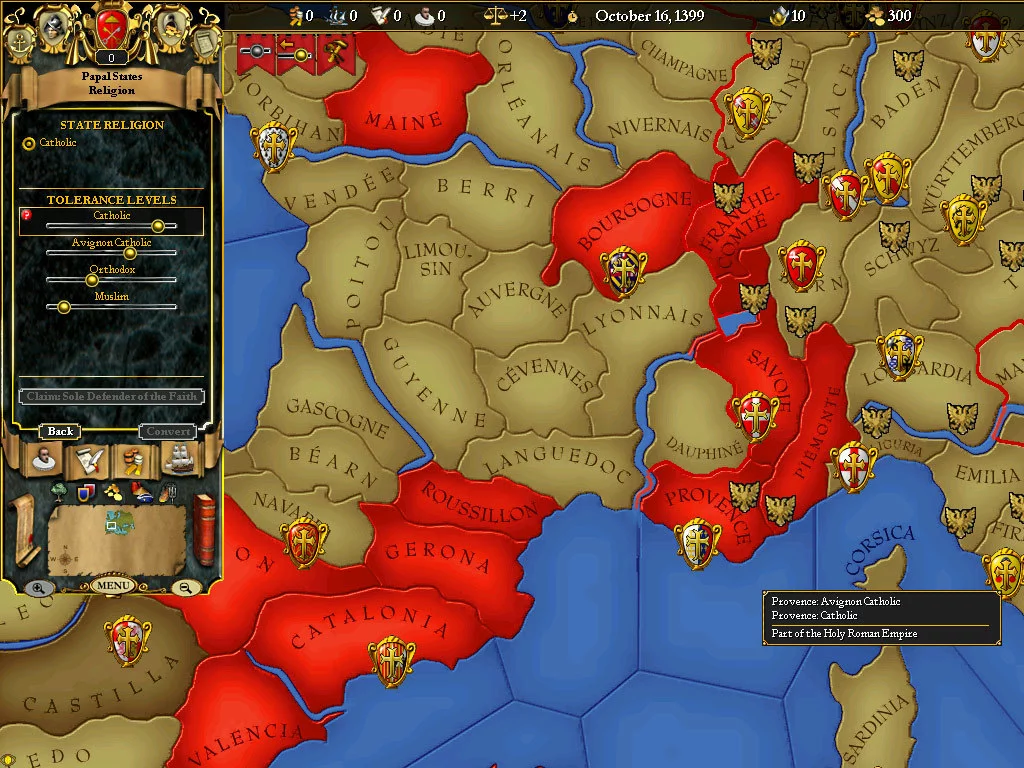 Изображение игры: For The Glory: A Europa Universalis Game