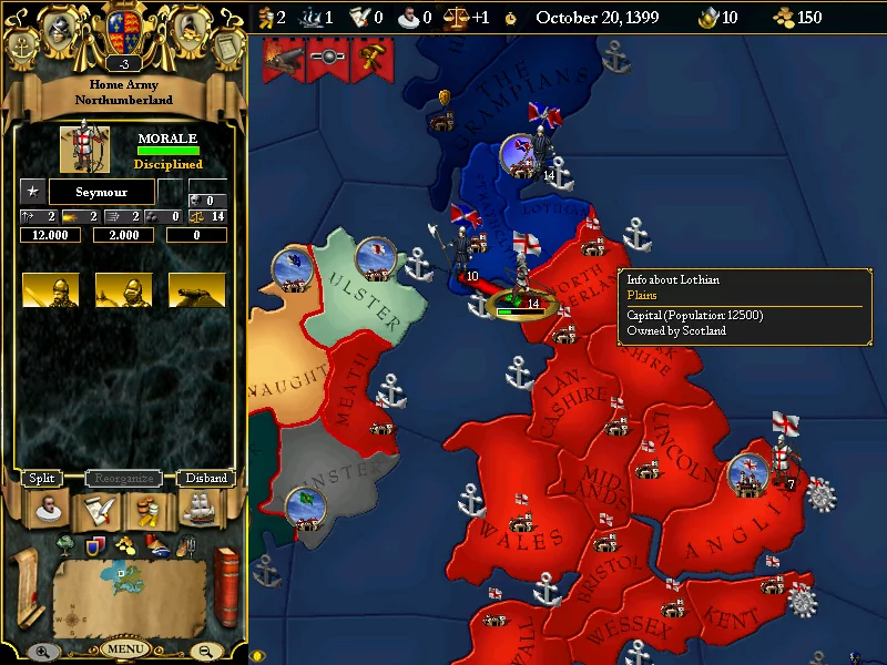 Изображение игры: For The Glory: A Europa Universalis Game