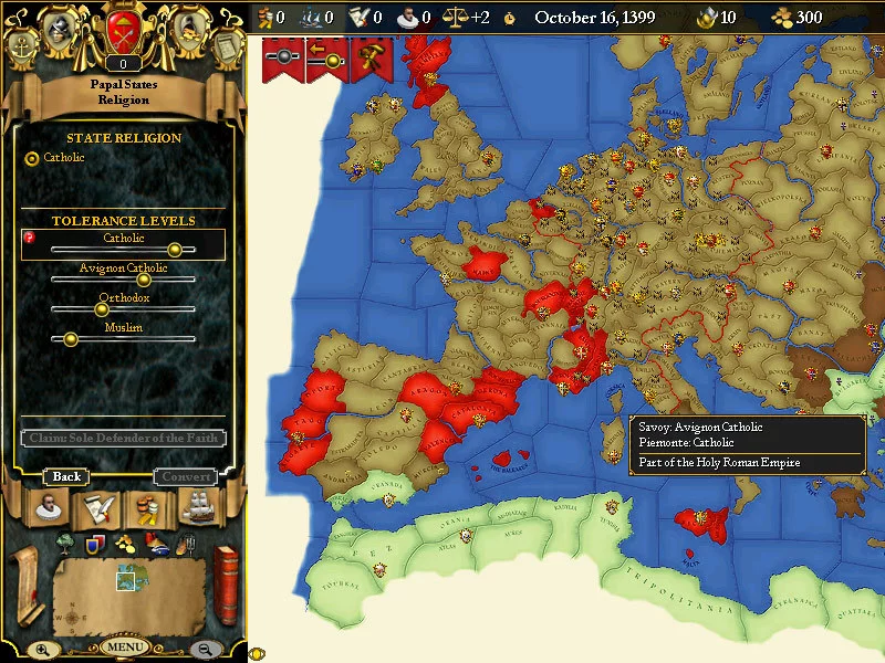 Изображение игры: For The Glory: A Europa Universalis Game