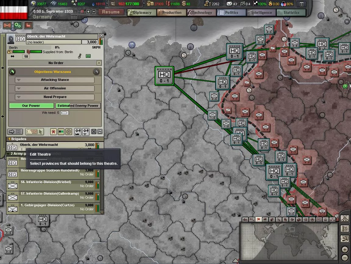 Изображение игры: Hearts of Iron III: Semper Fi