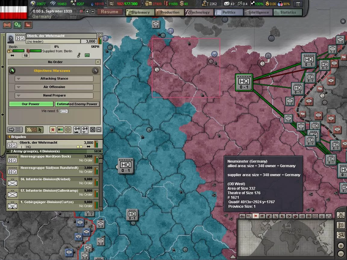 Изображение игры: Hearts of Iron III: Semper Fi