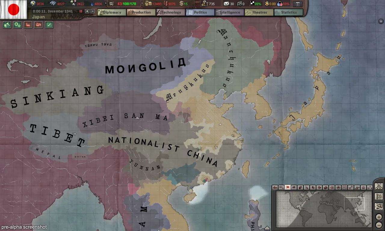 Изображение игры: Hearts of Iron III: Their Finest Hour