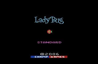 Изображение игры: Lady Bug