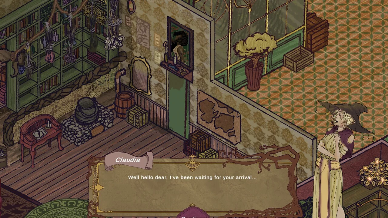 Изображение игры: The Little Witch Shop: New in Town