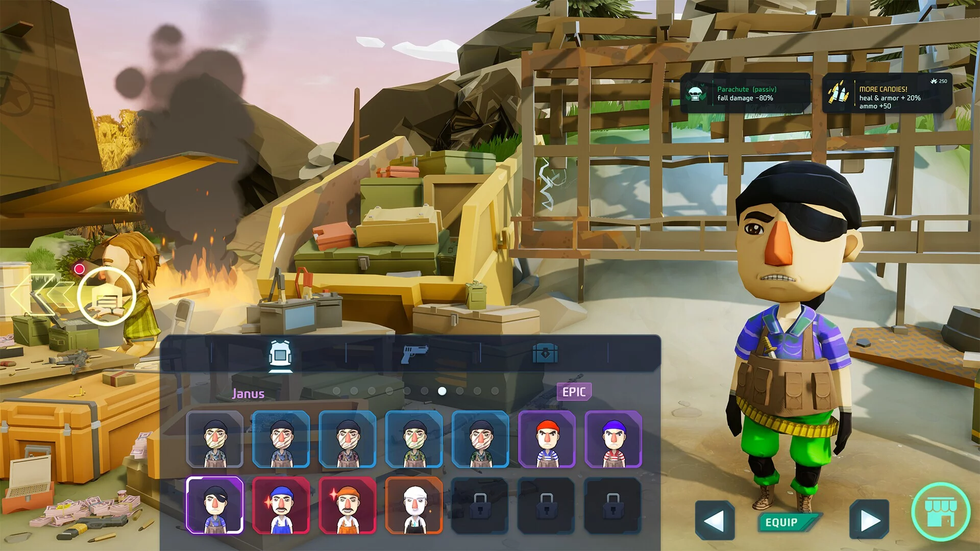 Изображение игры: BRoS - Battle Royale of Survival
