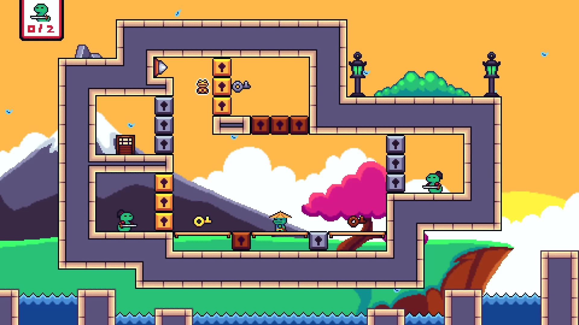 Изображение игры: Frogurai