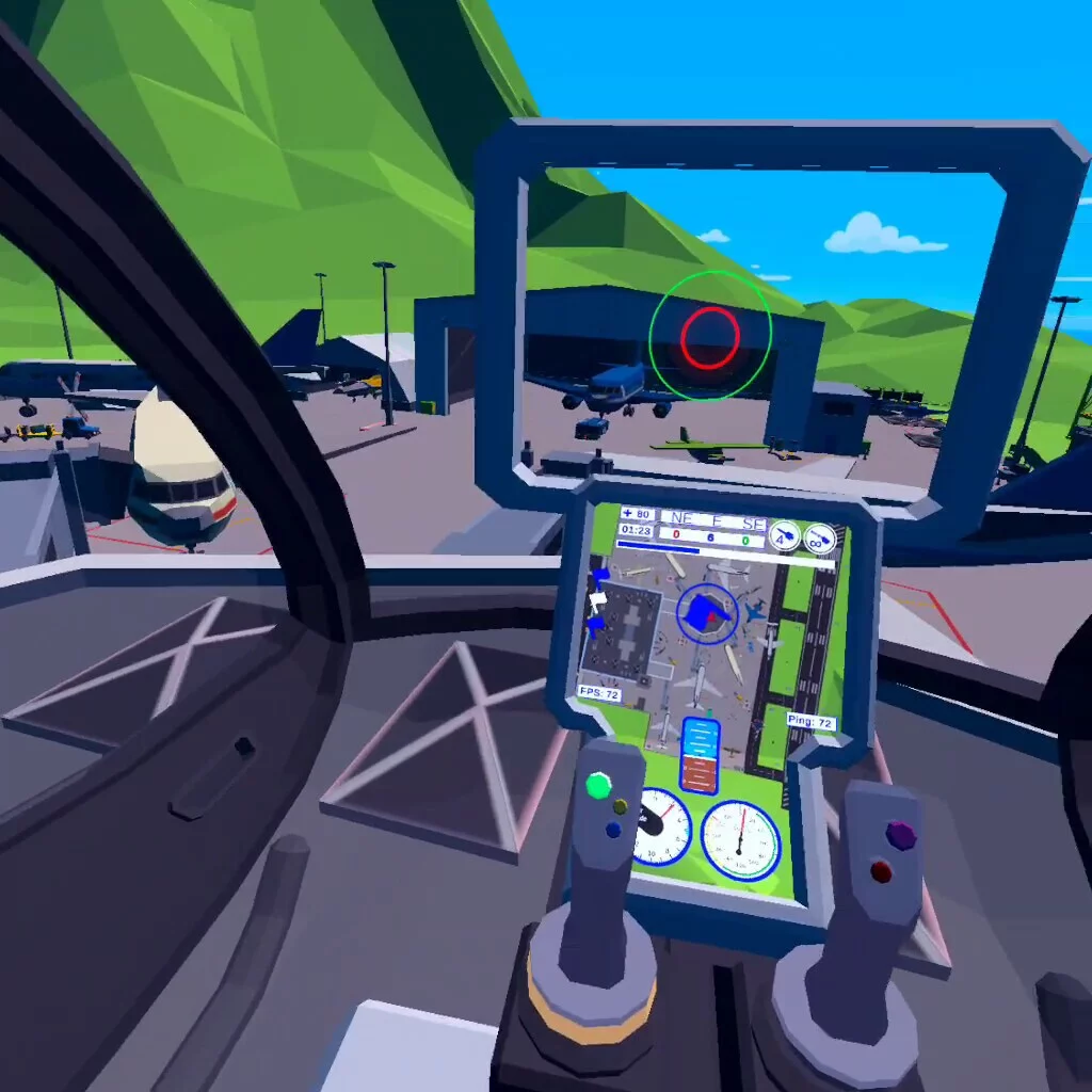 Изображение игры: Copter Strike VR