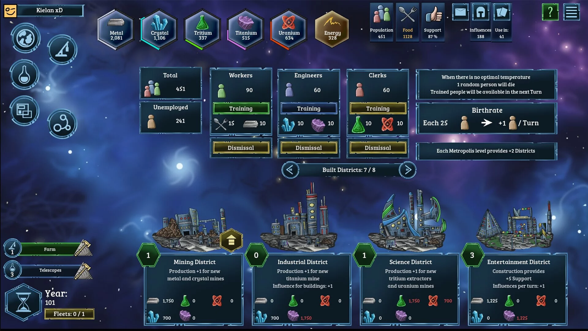 Изображение игры: Galactic Empire (2023)