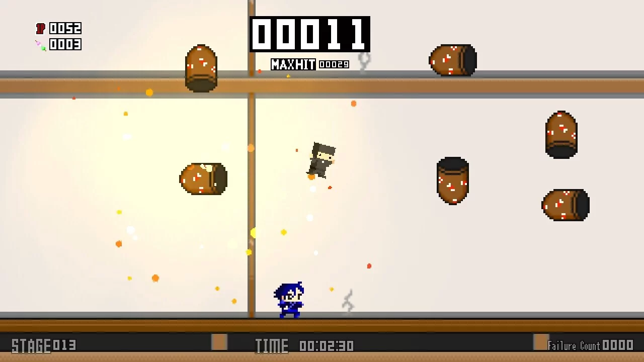 Изображение игры: Ninja Otedama R ～忍者お手玉R～