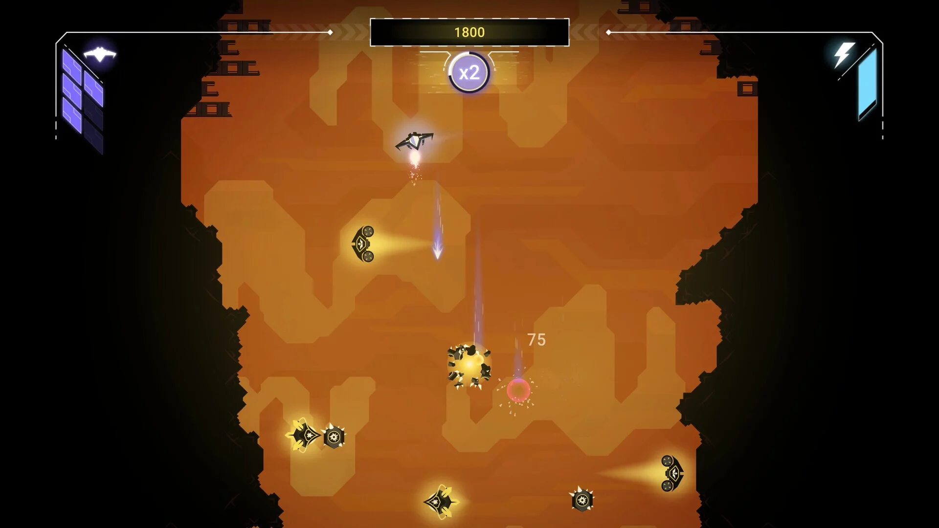 Изображение игры: Caverns of Mars: Recharged