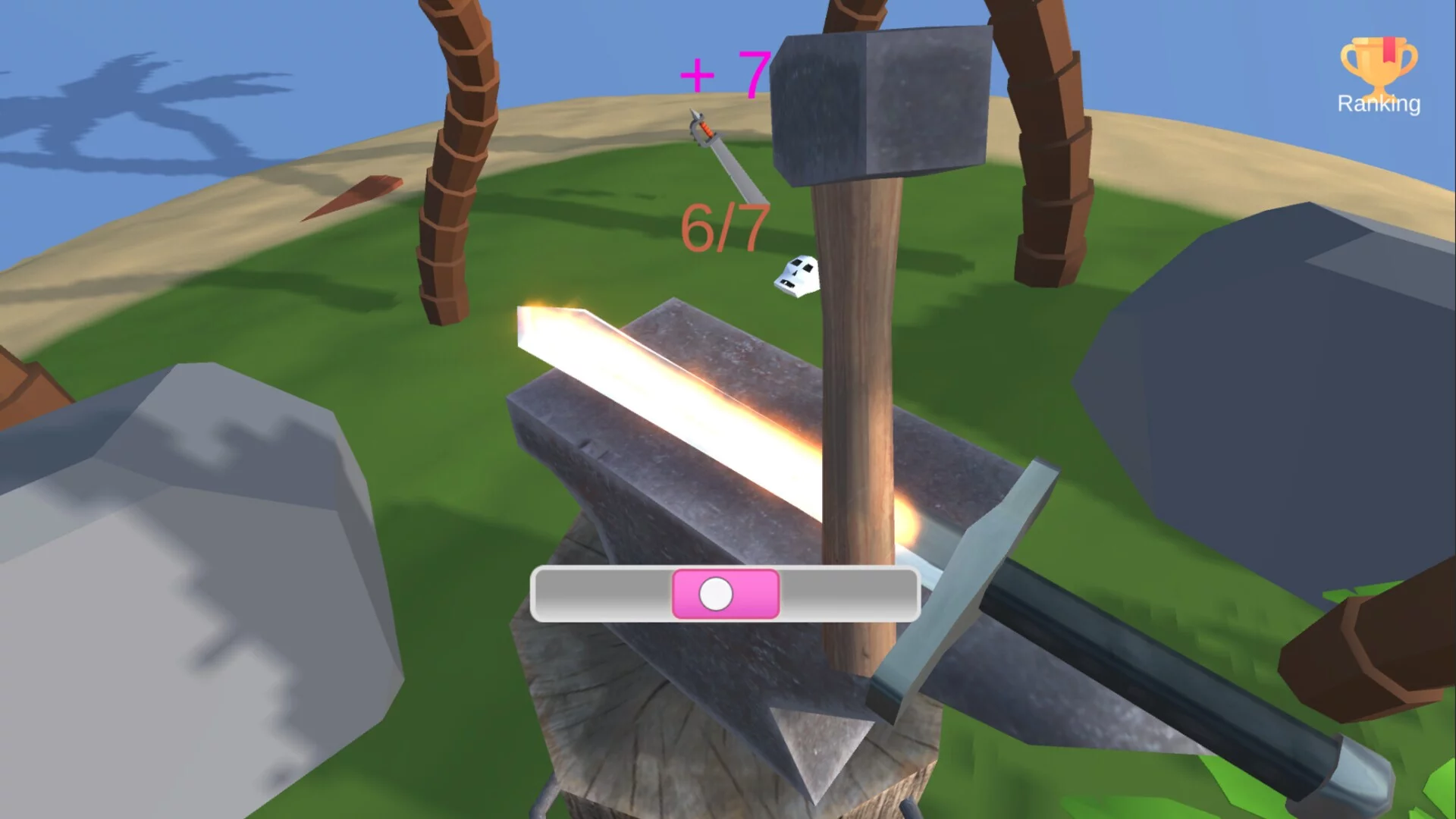 Изображение игры: Tap Sword - Black Smith