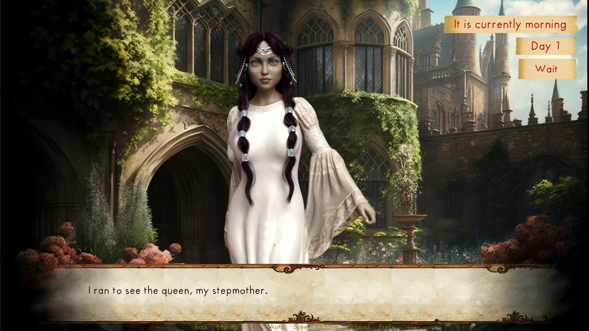 Изображение игры: Fair Princess Under Futa Curse