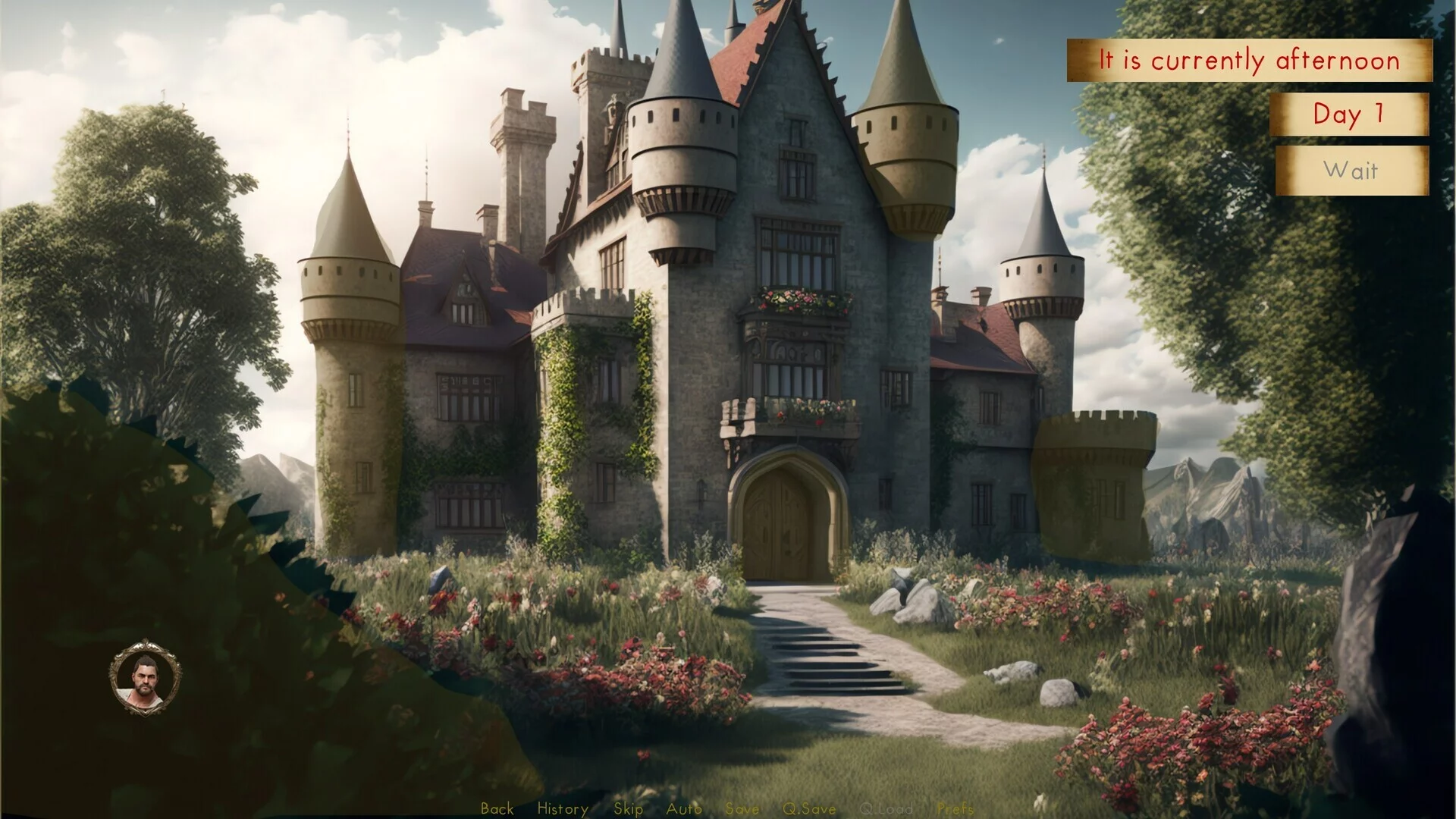 Изображение игры: Fair Princess Under Futa Curse
