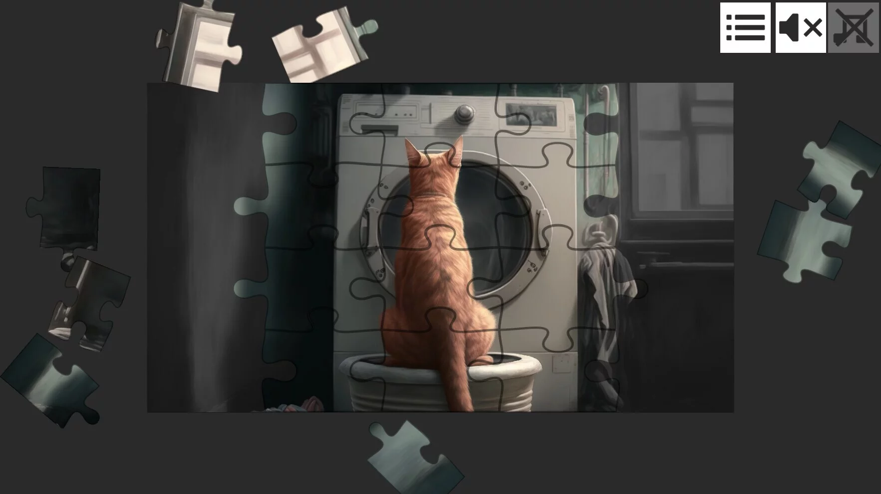 Изображение игры: Cat Jigsaw Puzzle Games
