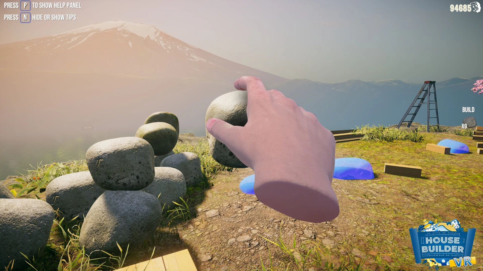 Изображение игры: House Builder VR