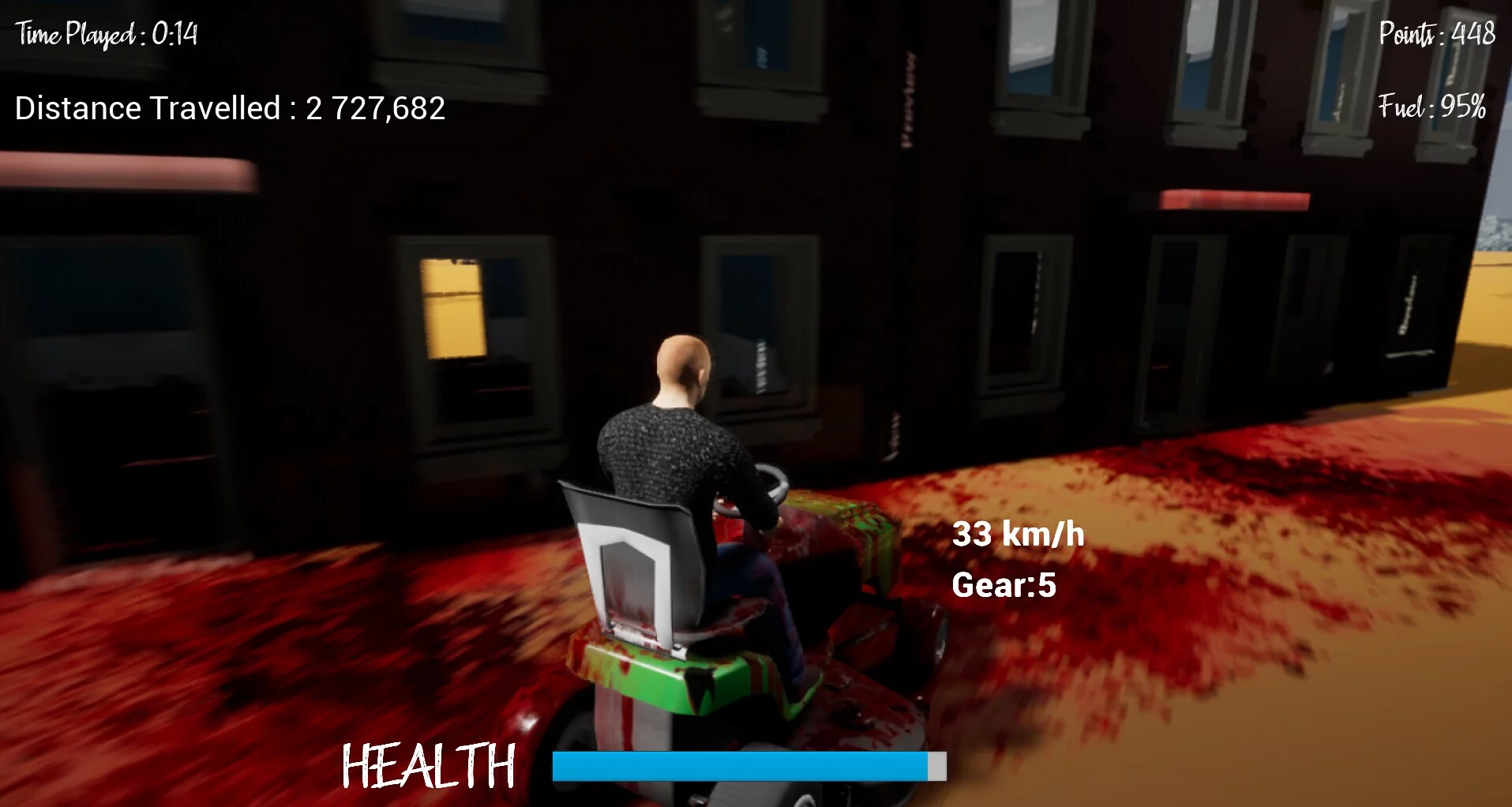 Изображение игры: Lawnmower Game: Zombies
