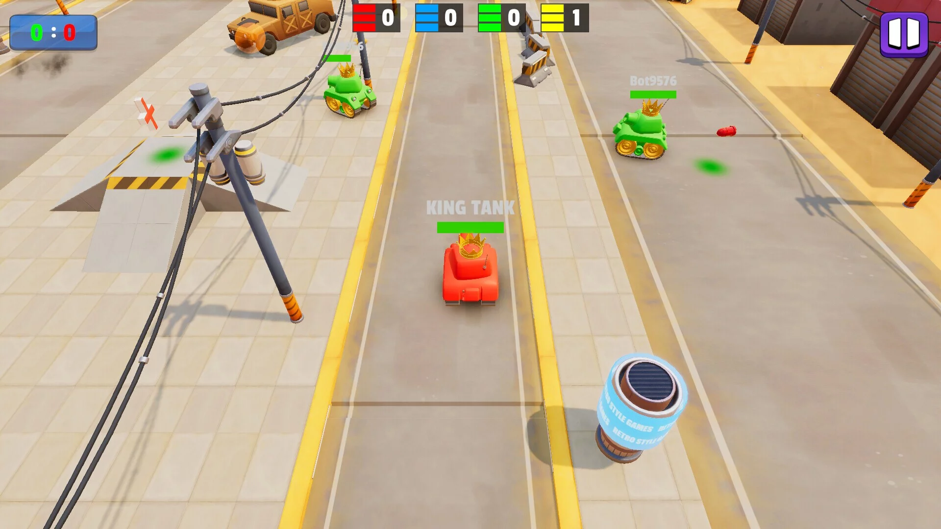 Изображение игры: Tank Online: War Shooting Simulator