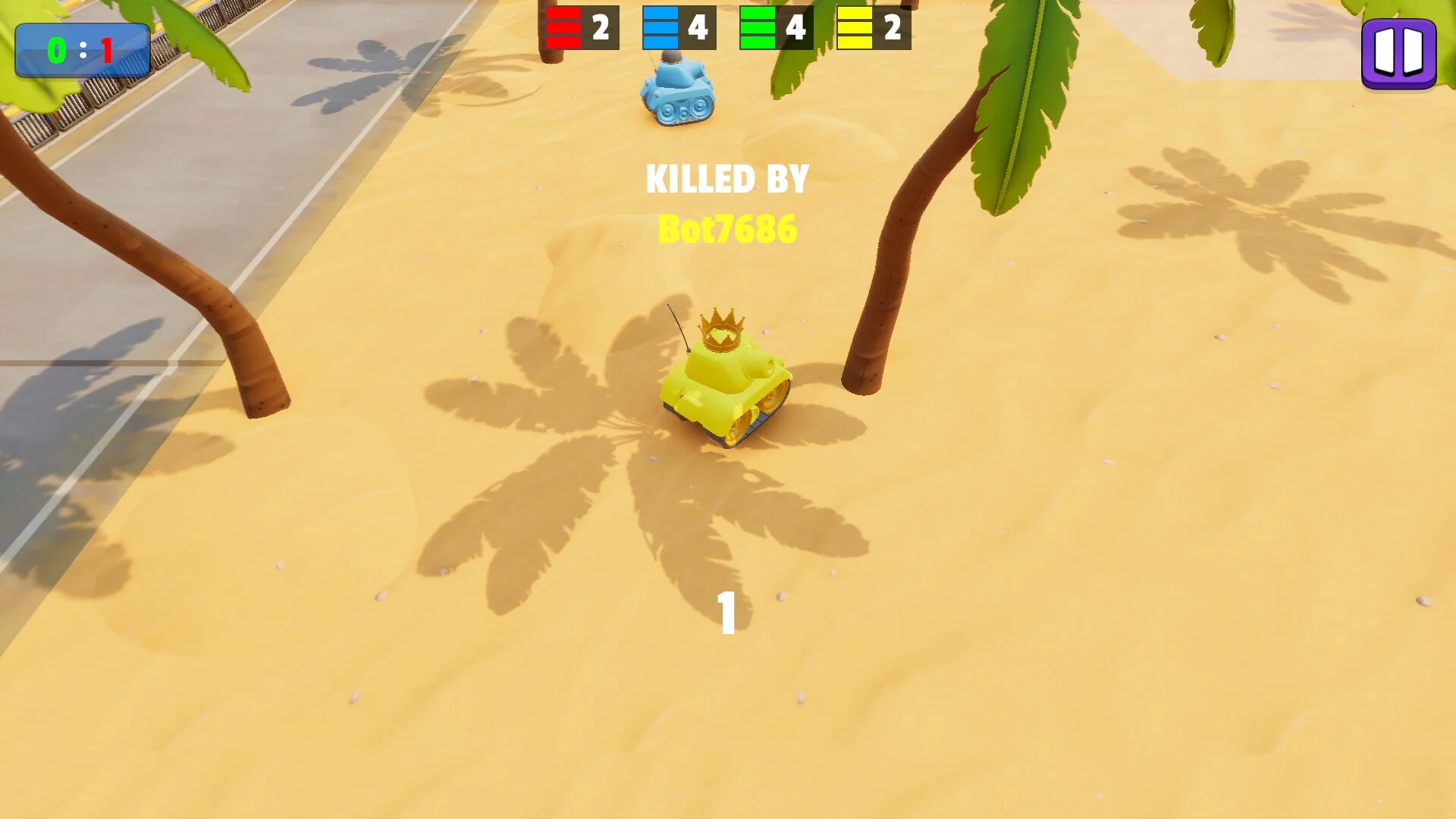 Изображение игры: Tank Online: War Shooting Simulator