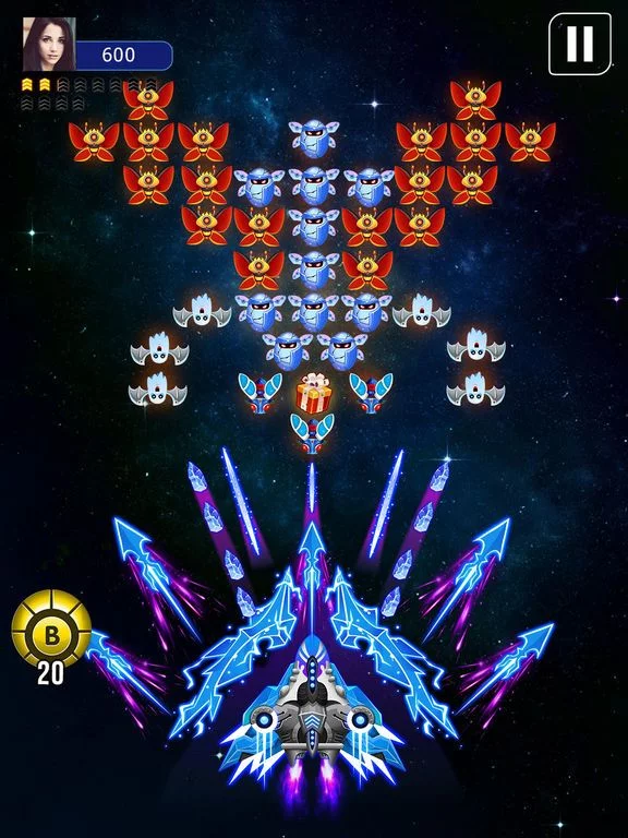 Изображение игры: Galaxy Attack: Space Shooter