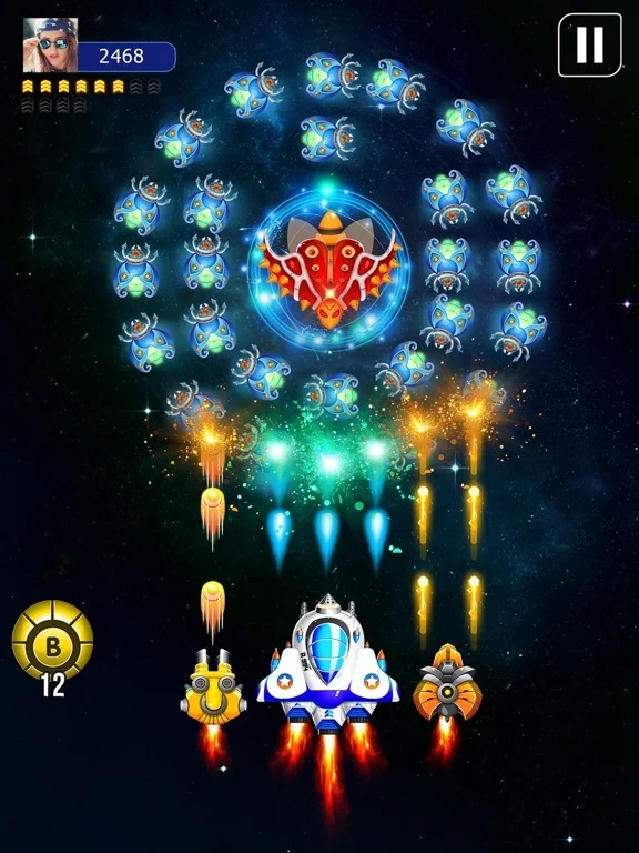 Изображение игры: Galaxy Attack: Space Shooter