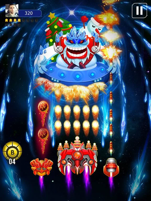 Изображение игры: Galaxy Attack: Space Shooter