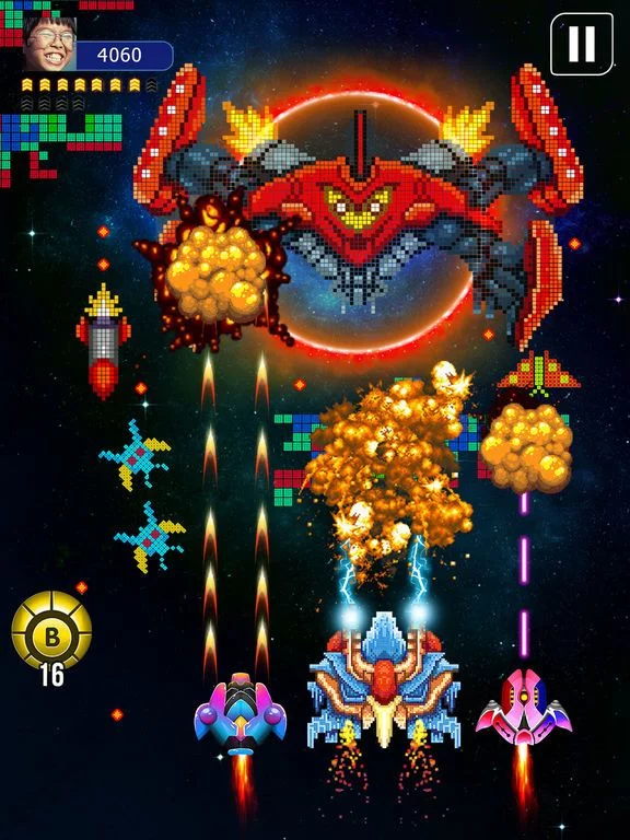 Изображение игры: Galaxy Attack: Space Shooter