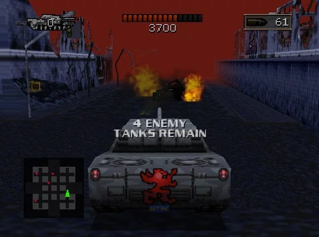 Изображение игры: BattleTanx