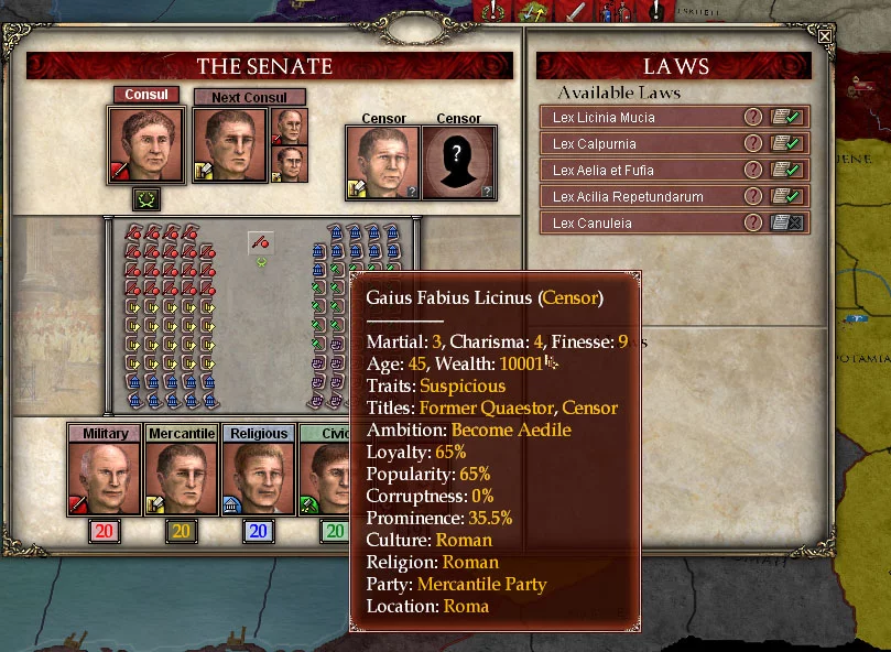 Изображение игры: Europa Universalis: Rome - Vae Victis