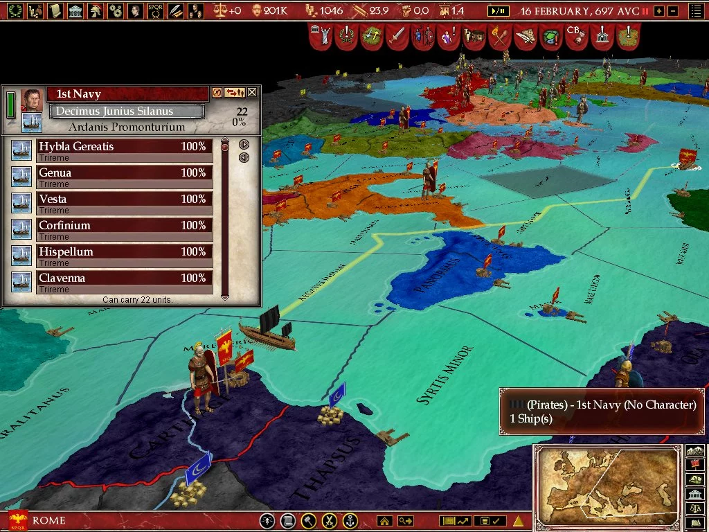 Изображение игры: Europa Universalis: Rome - Vae Victis