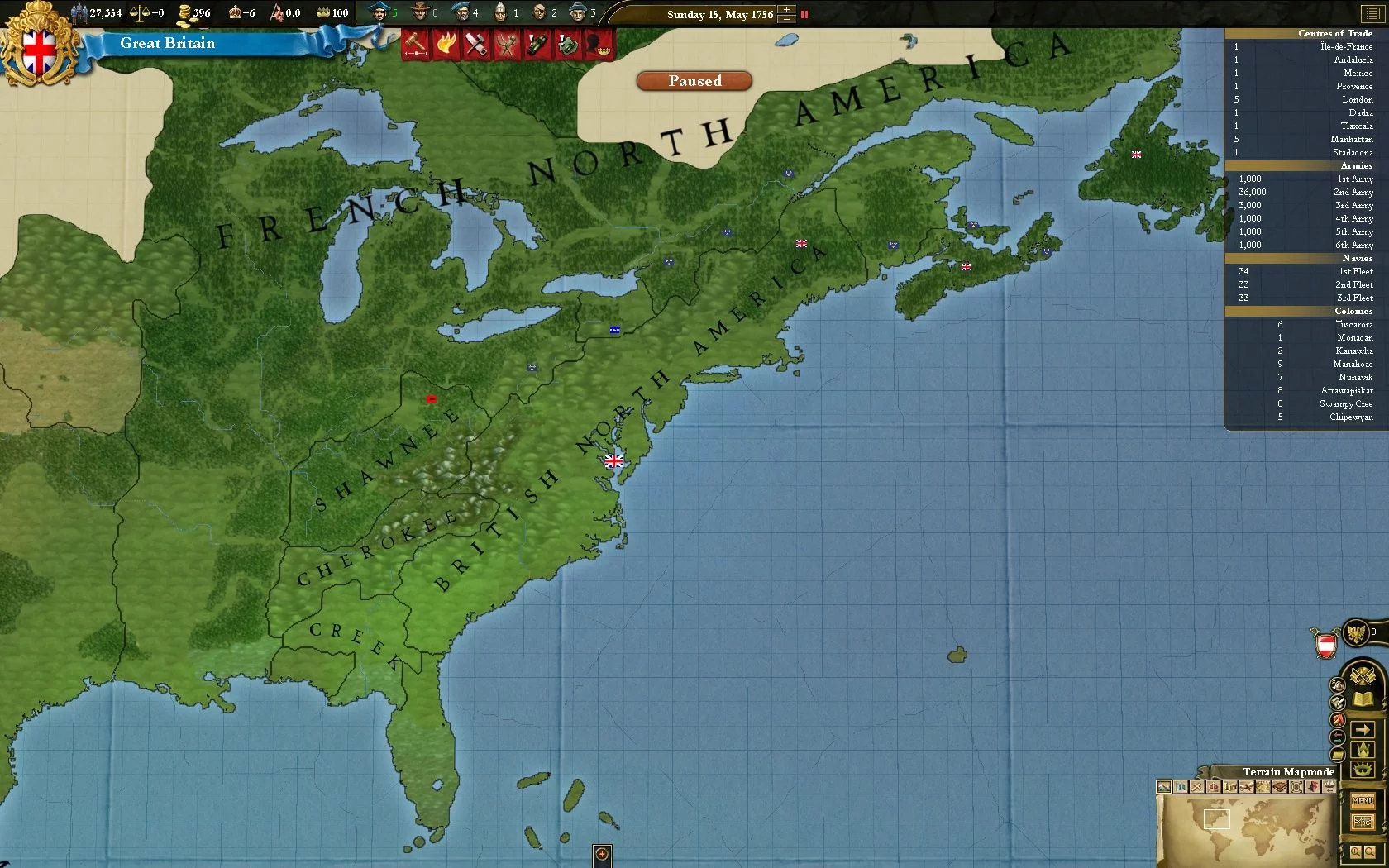 Изображение игры: Europa Universalis III: Divine Wind