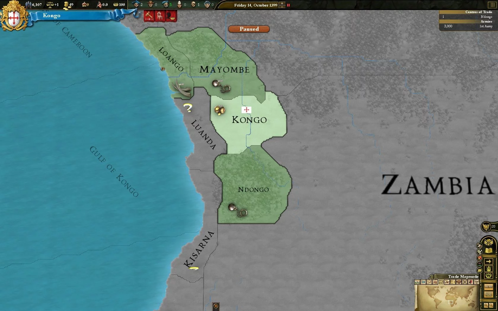 Изображение игры: Europa Universalis III: Divine Wind