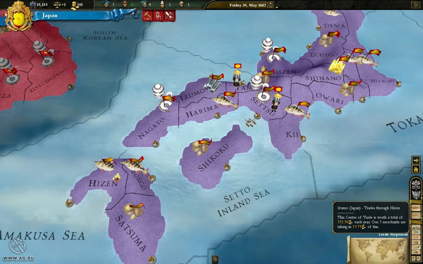 Изображение игры: Europa Universalis III: Napoleon's Ambition