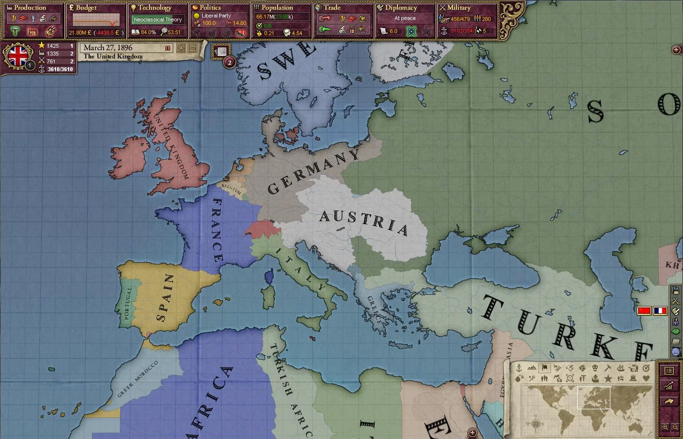 Изображение игры: Victoria 2: Heart of Darkness