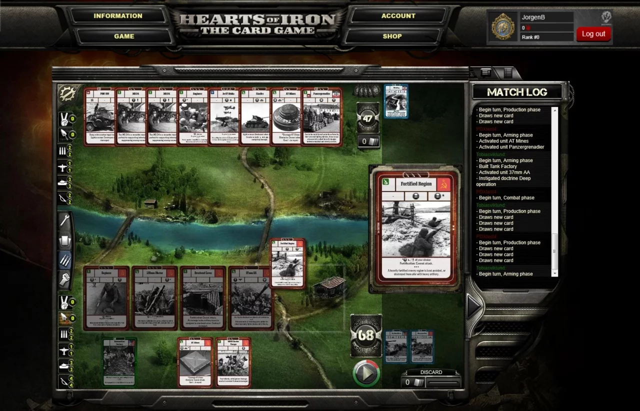 Изображение игры: Hearts of Iron: The Card Game