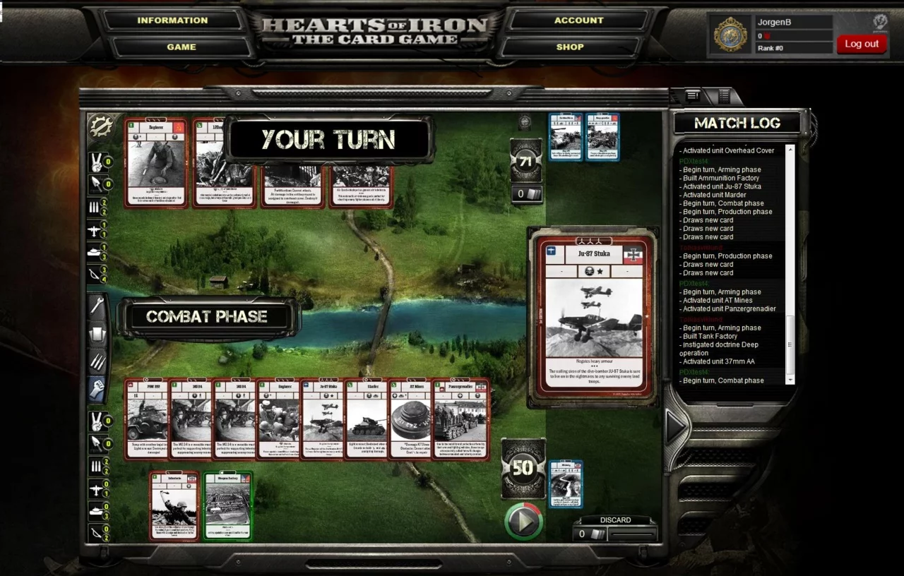 Изображение игры: Hearts of Iron: The Card Game